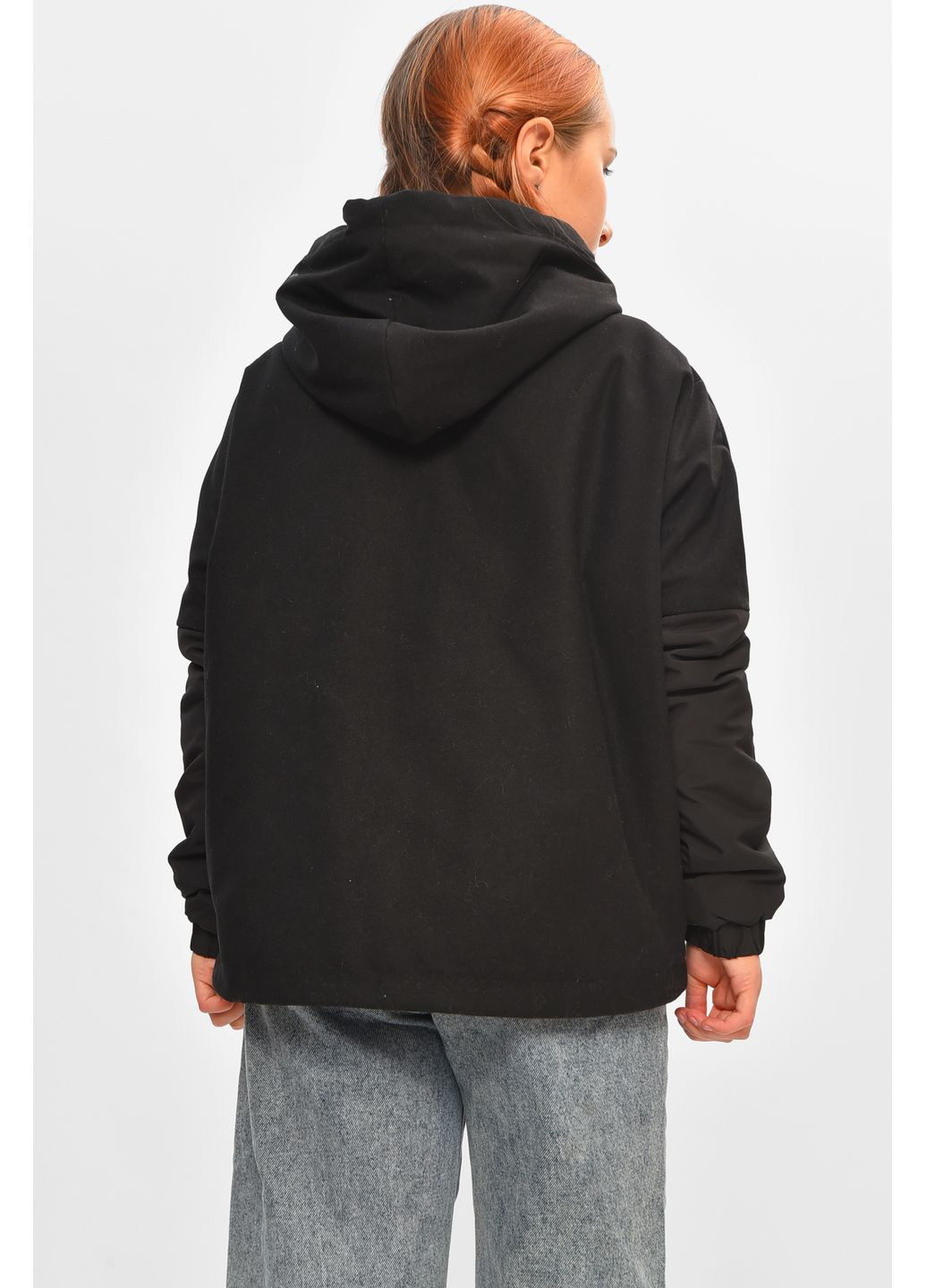 Черная демисезонная куртка детская для девочки демисезонная черного цвета Let's Shop