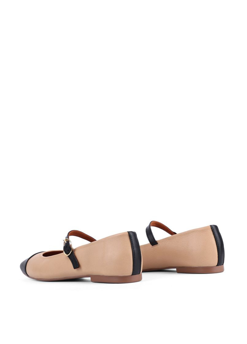 Жіночі жіночі балетки 292 2461 бежевий шкіра Attizzare | бежеві (330179830)