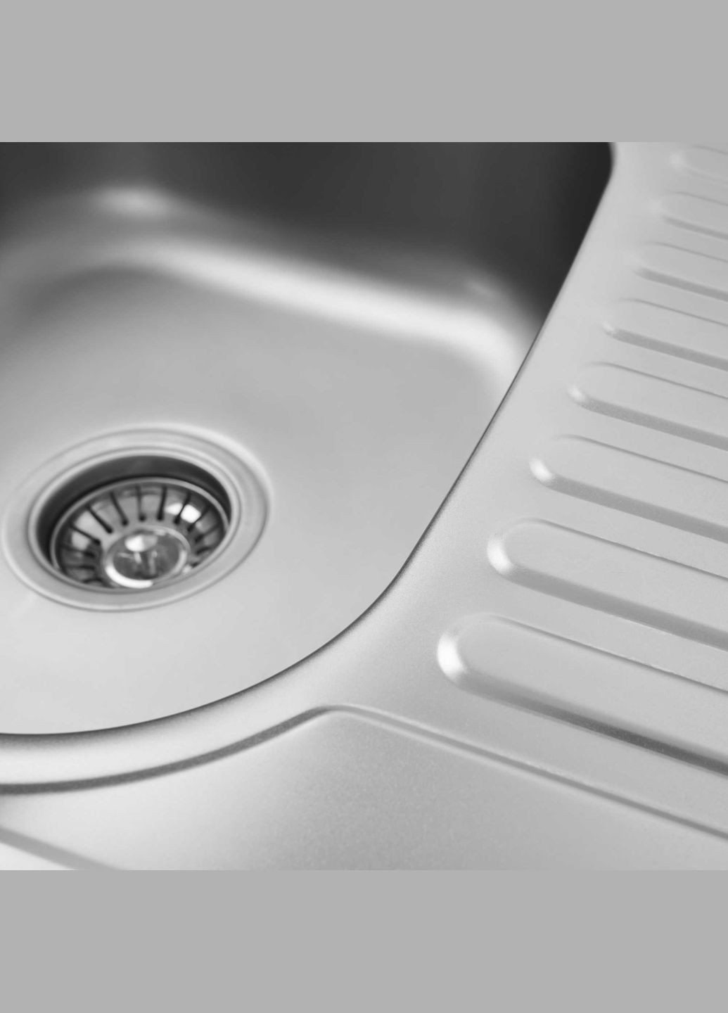 Кухонная мойка из нержавеющей стали САТИН 5848 (0,8/180 мм) Valeso (353747218)