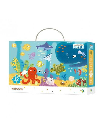 Пазлы "На дне океана", 80 элементов Dodo (372468168)
