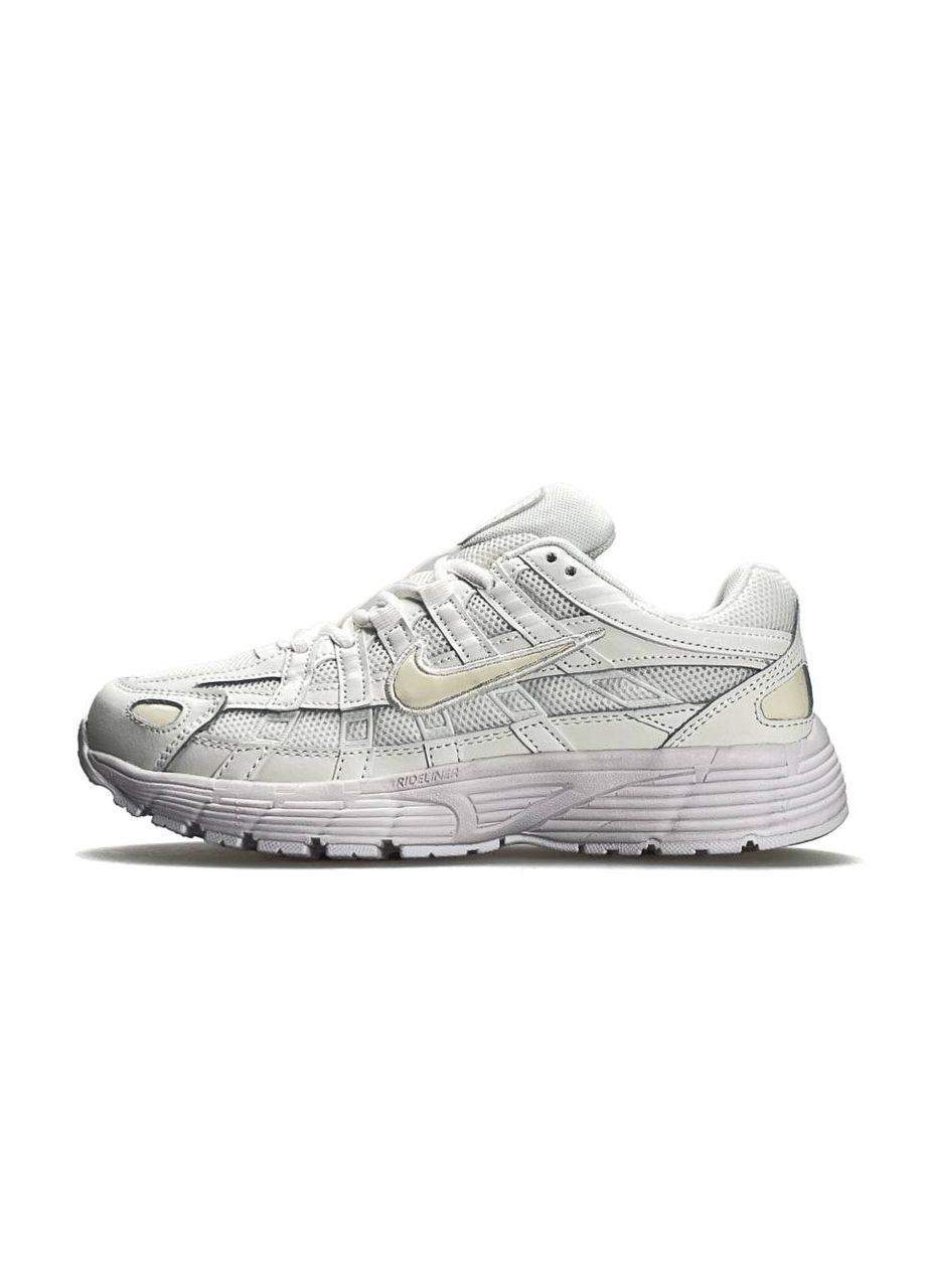 Кросівки жіночі Nike No Brand P-6000 W White білі демісезони (322767959)