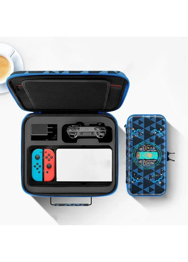 Защитный Travel комплект Tears of The Kingdom для NIntendo Switch/OLED сумка+чехол+накладки Scarlet (369936596)