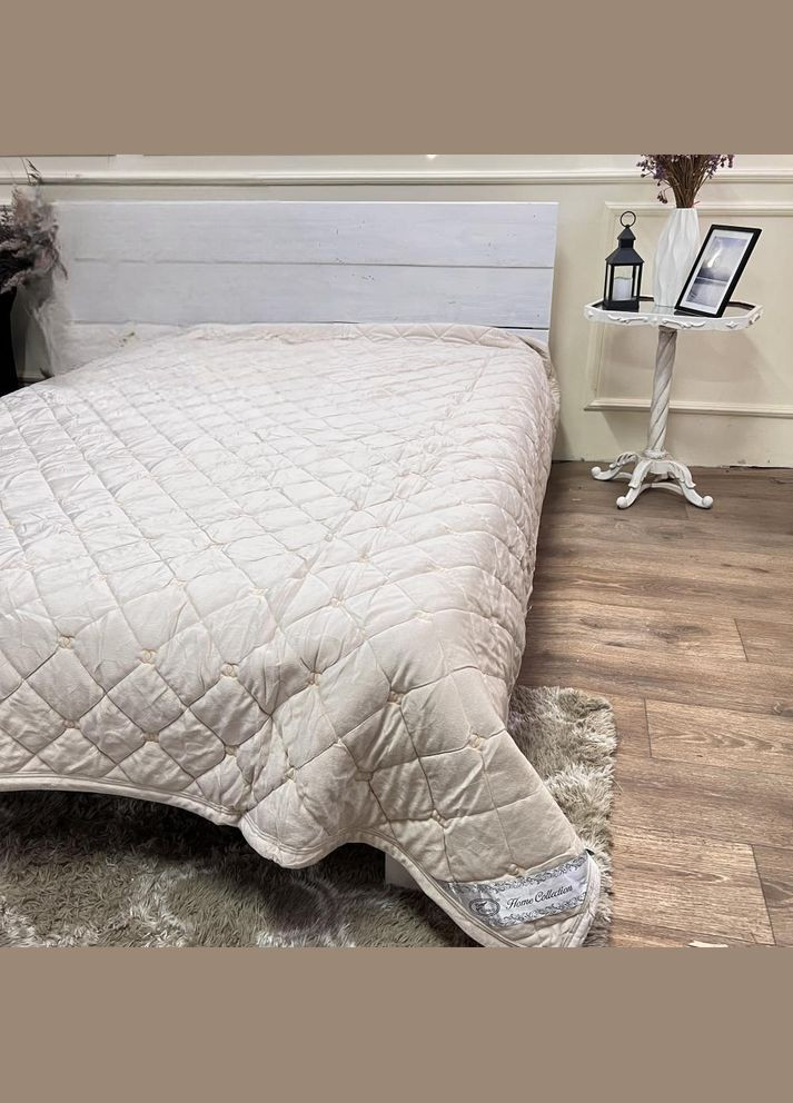 Плед покривало Шанель 220х240 см Лате Велюр No Brand (323084370)