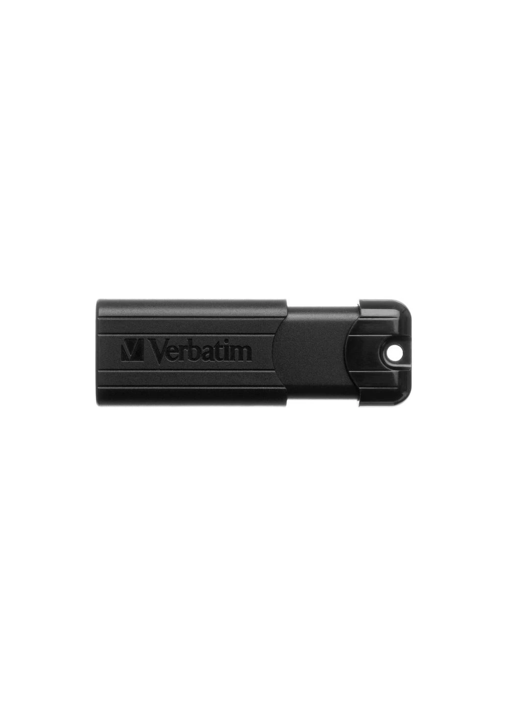 USB флеш накопичувач (49318) Verbatim 64GB PinStripe Black USB 3.0 (268142673)