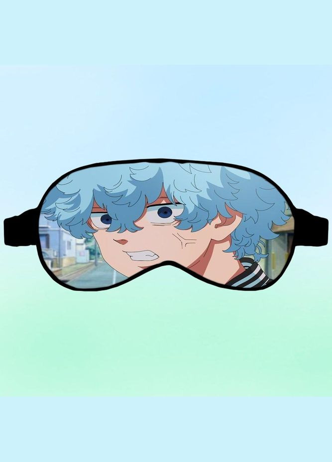 Маска для сну Аніме Токійські месники #0018 чорна No Brand (315044674)