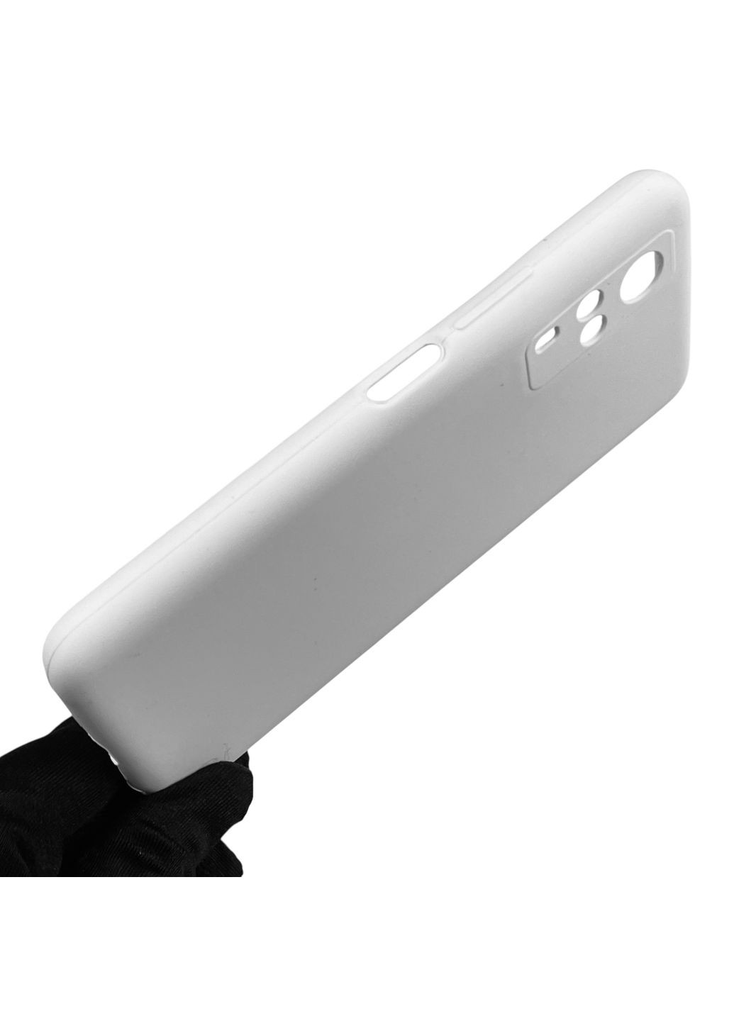 Чохол для Y51 силіконовий з мікрофіброю нековзний на віво у51 білий Vivo (366390383)