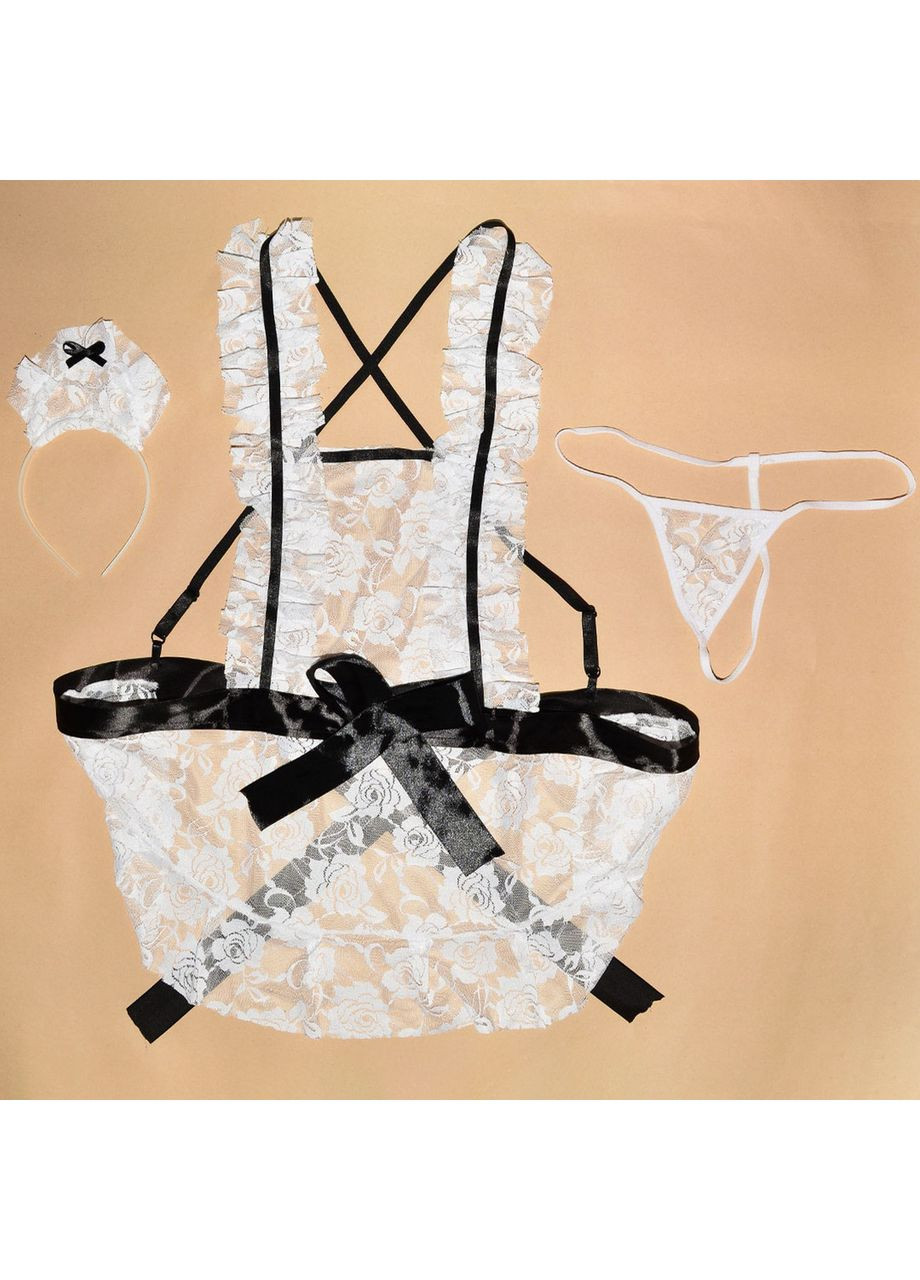 Костюм для рольових ігор Спокуслива Покоївка інтим вбрання China (317747441)