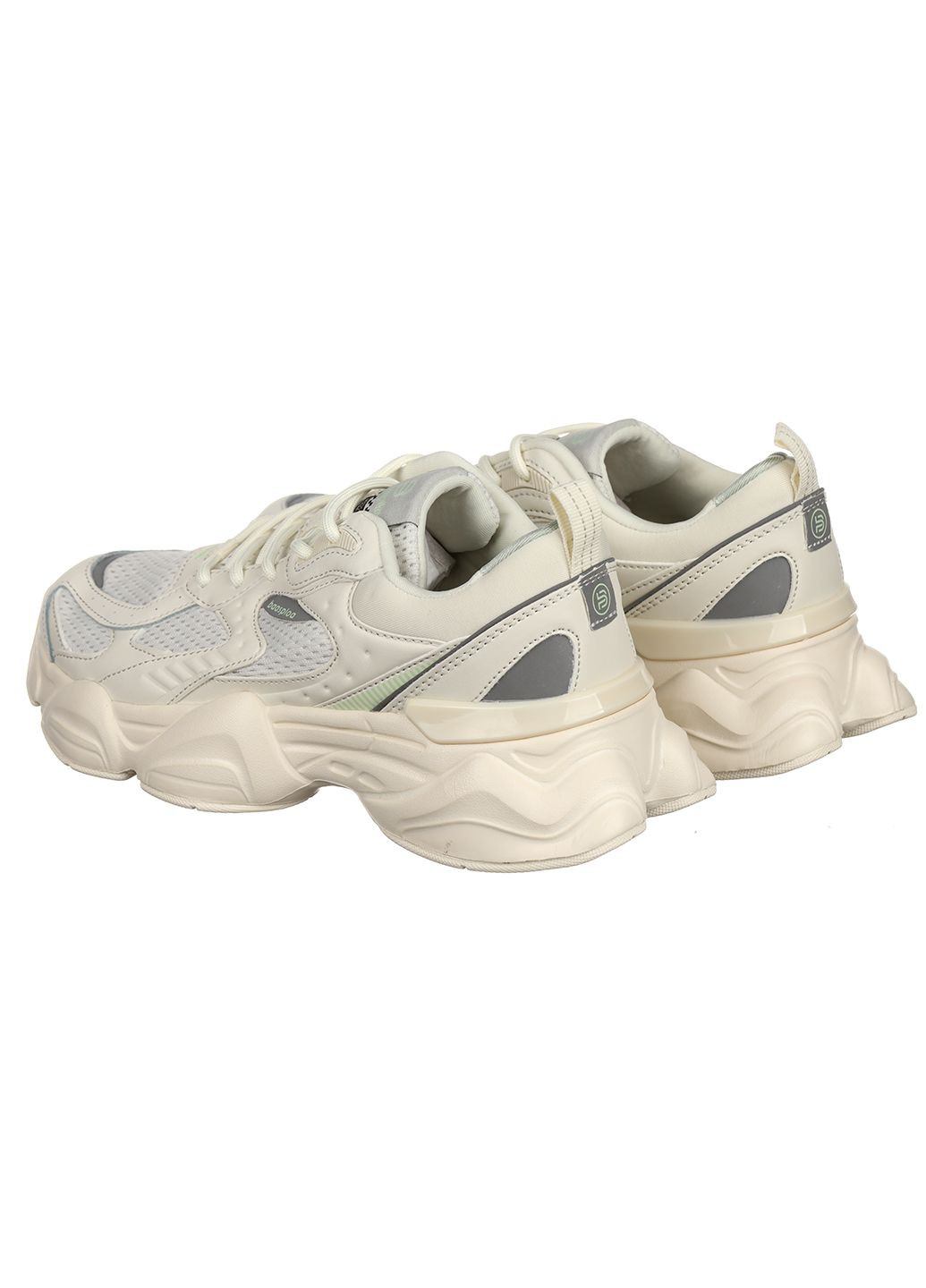 Бежевые демисезонные женские кроссовки l1795-25c Baas