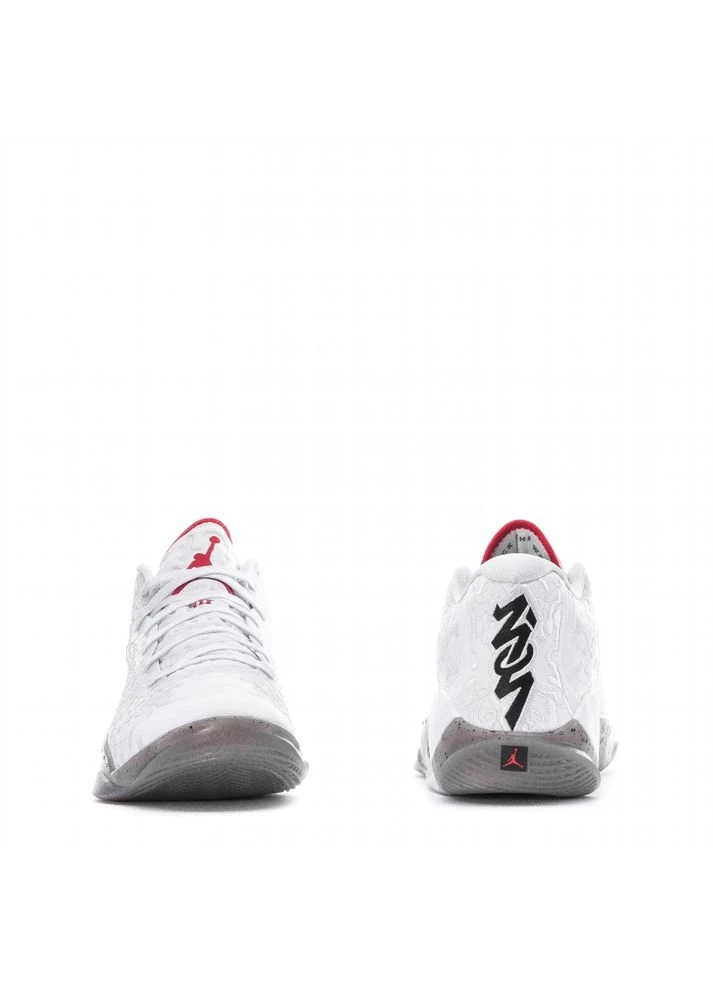 Белые кроссовки zion 3 white dr0675-106 Air Jordan