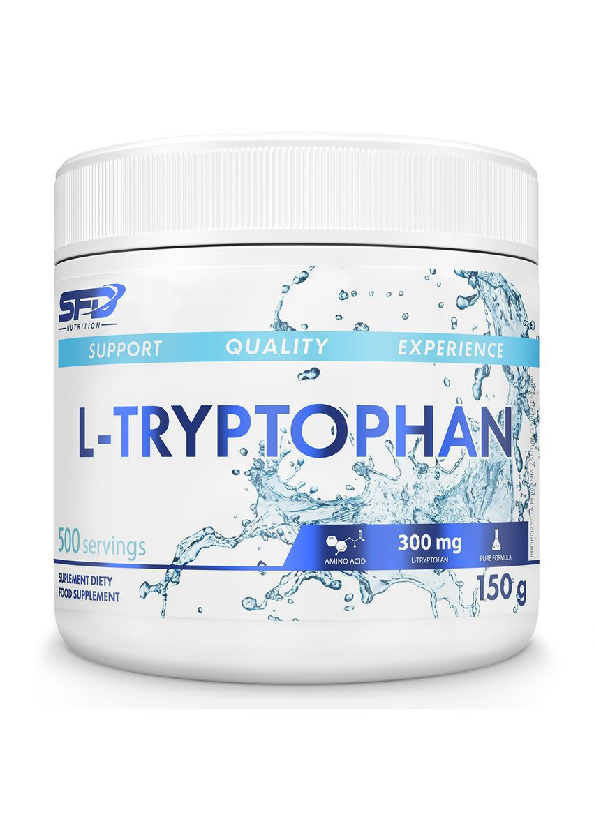 L-триптофан L-Tryptophan 300 мг 150 грам SFD Nutrition (346514437)