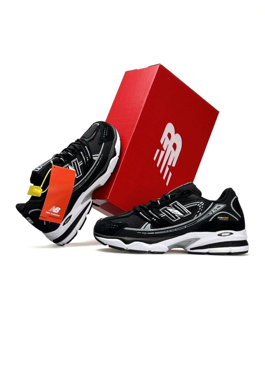 Чорні Осінні кросівки чоловічі new balance No Brand 758 GTX Black White