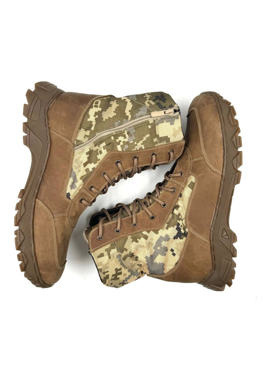 Шкіряні Літні Берці Жіночі Черевики Тактичні. 36-50р Койот. Підладка – Тактична сітка! MBLF-2156 No Brand (302520195)