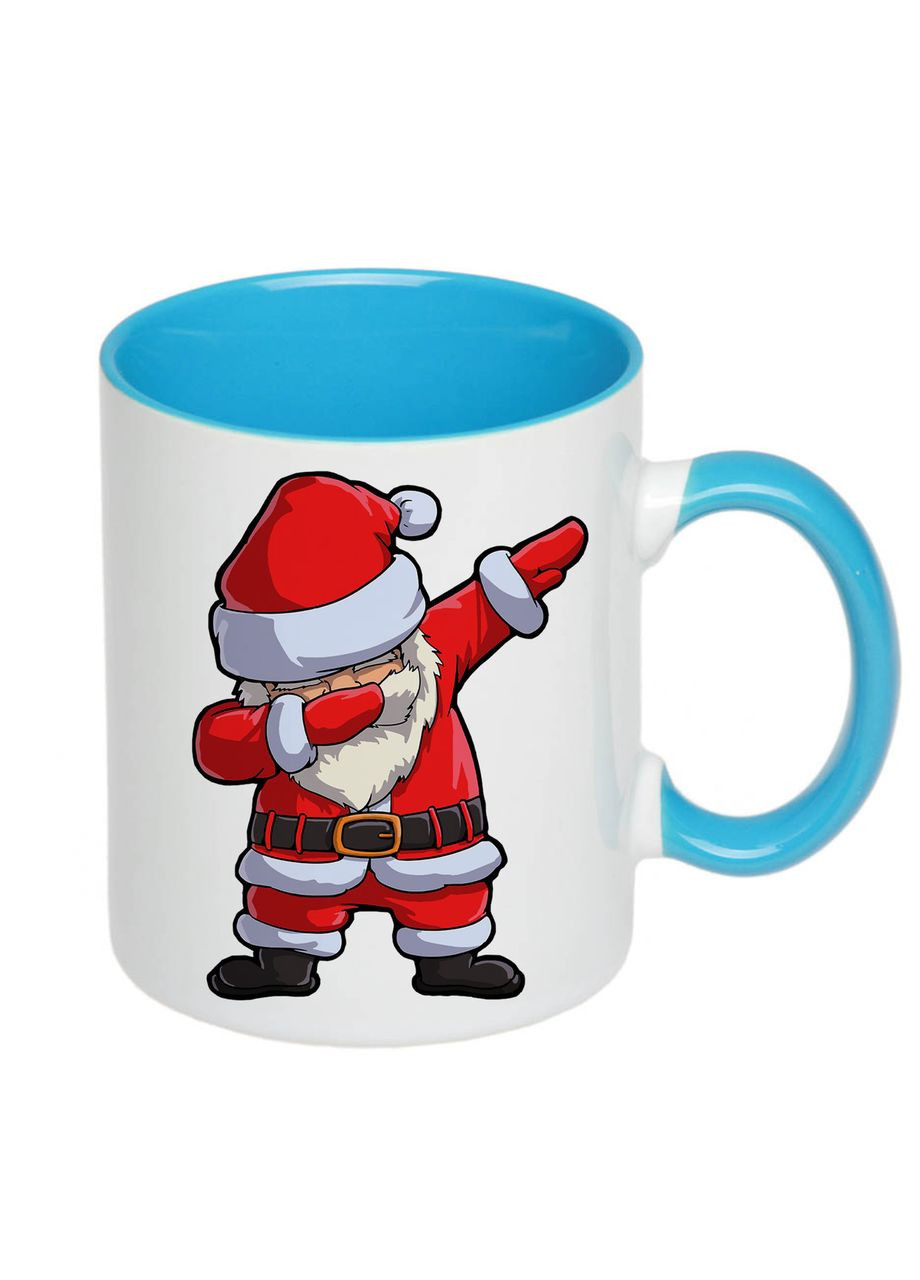 Чашка с принтом "Дед мороз деб" / Кружка новогодняя с Сантой 330мл ( ) (16608) No Brand (312487781)