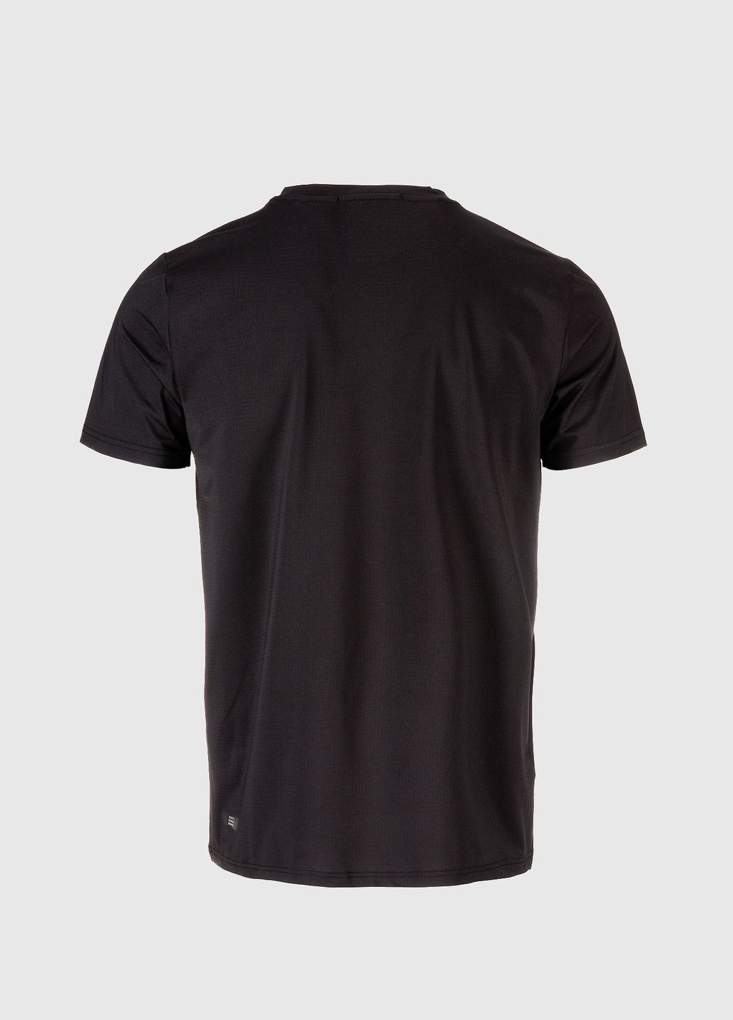 Черная фитнес футболка Escetic