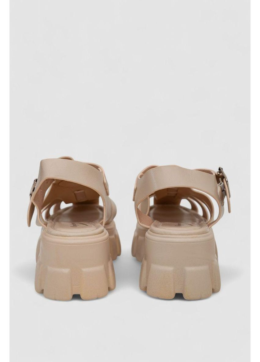 Бежевые босоножки женские 243r9207 Ager