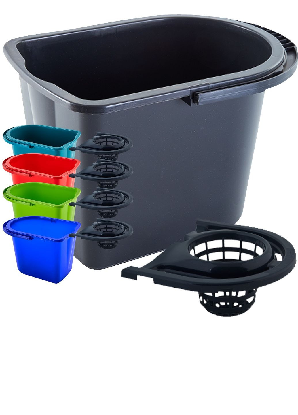 Відро МОП з віджимом 14л ЄК АЛЕАНА No Brand (341332533)