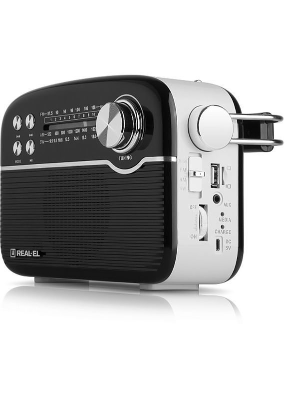 Радіоприймач X-545 Black (EL121800005) Real-El (323131737)