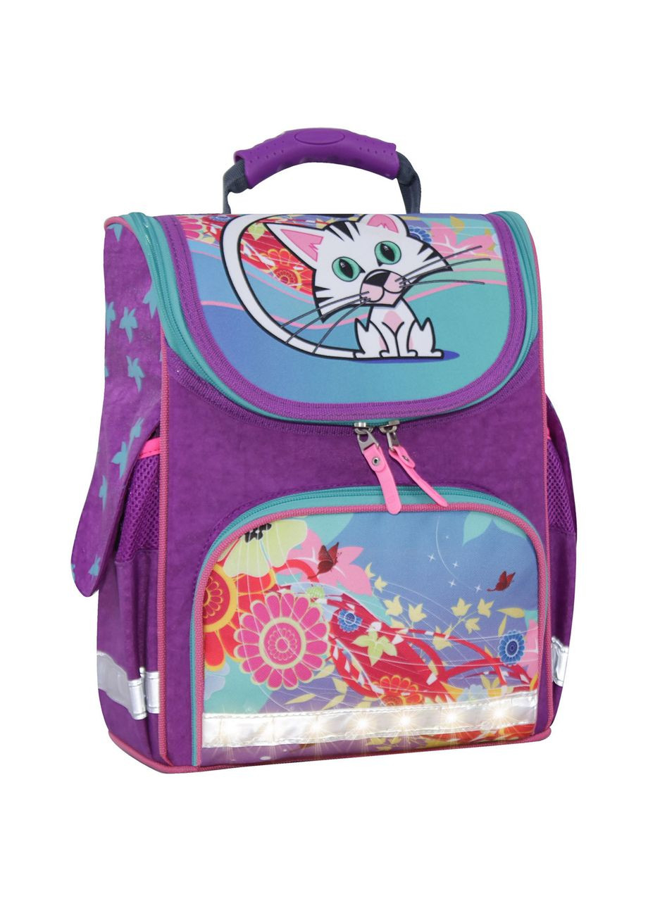 Школьный каркасный рюкзак для девочек ортопедический с фонариками Успех 12 л 502 (00551703) Bagland (298569732)