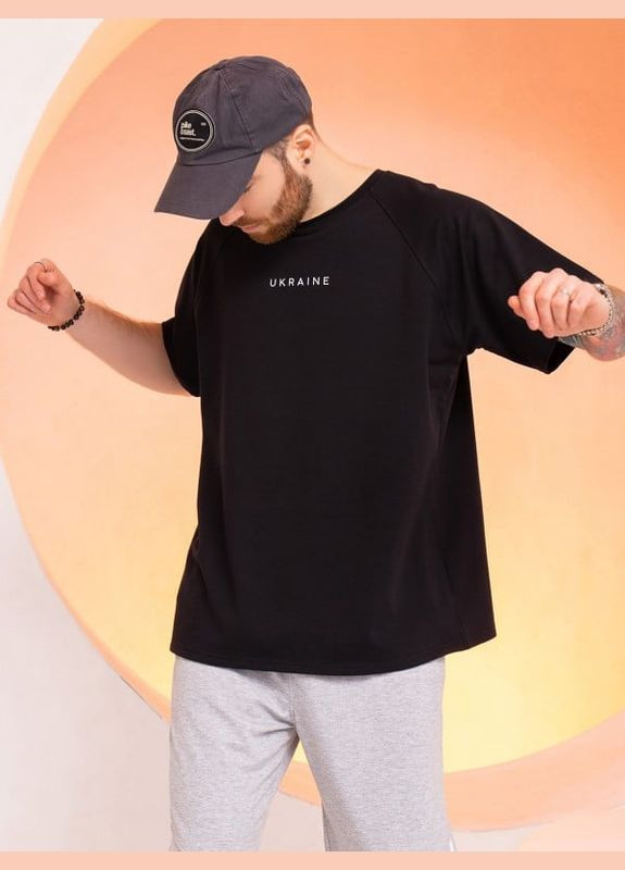 Черная футболка gn-523 черные ISSA PLUS