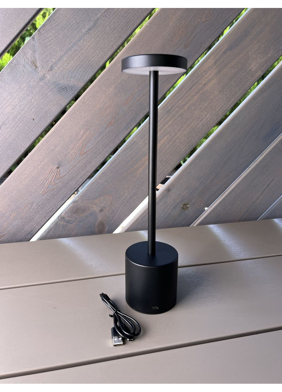 Настольная черная лампа для бара/кафе/ресторана (795-LTA16 BLACK) No Brand (370070117)