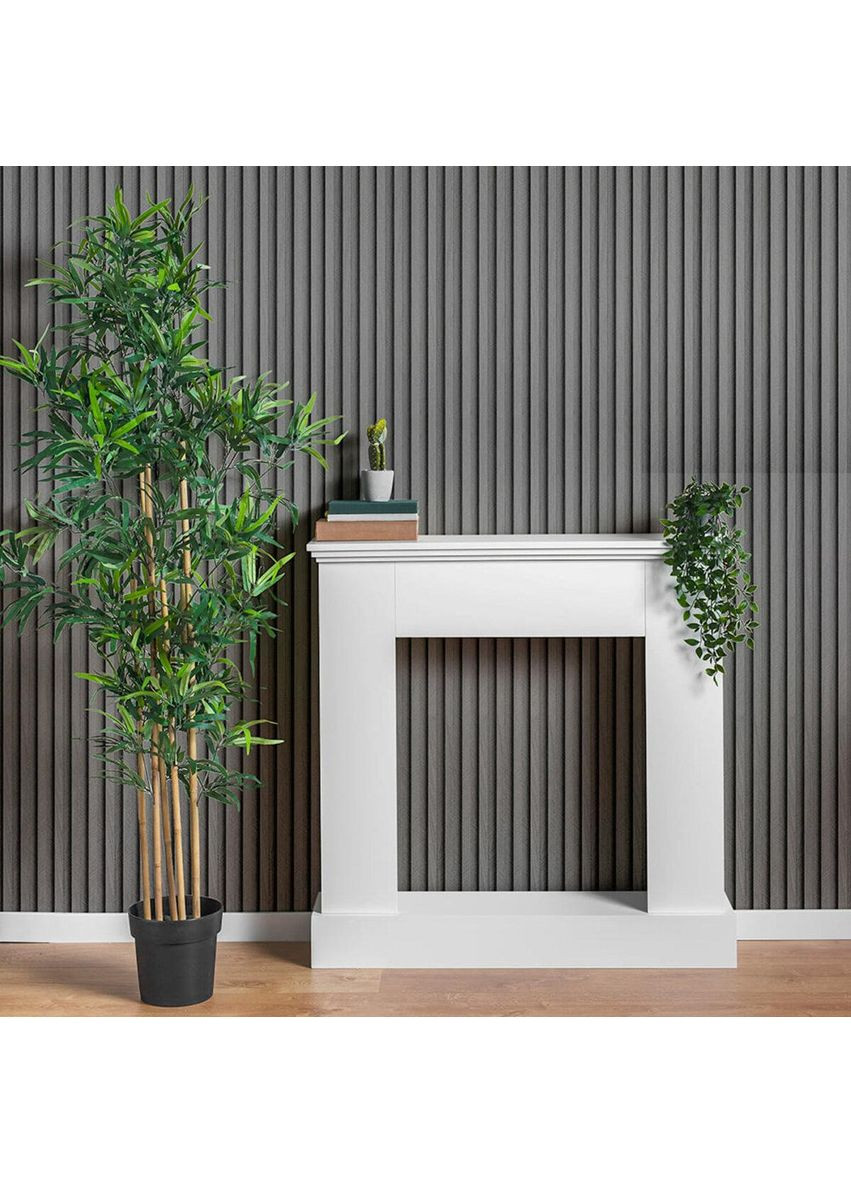 Декоративная стеновая рейка угля 3000*160*23мм (D) SW-00001534 Sticker Wall (300242281)