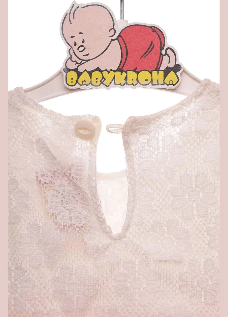 Рожева сукня літня гіпюрова з ромашками рожева 86 см (27291) BABYKROHA (323469383)