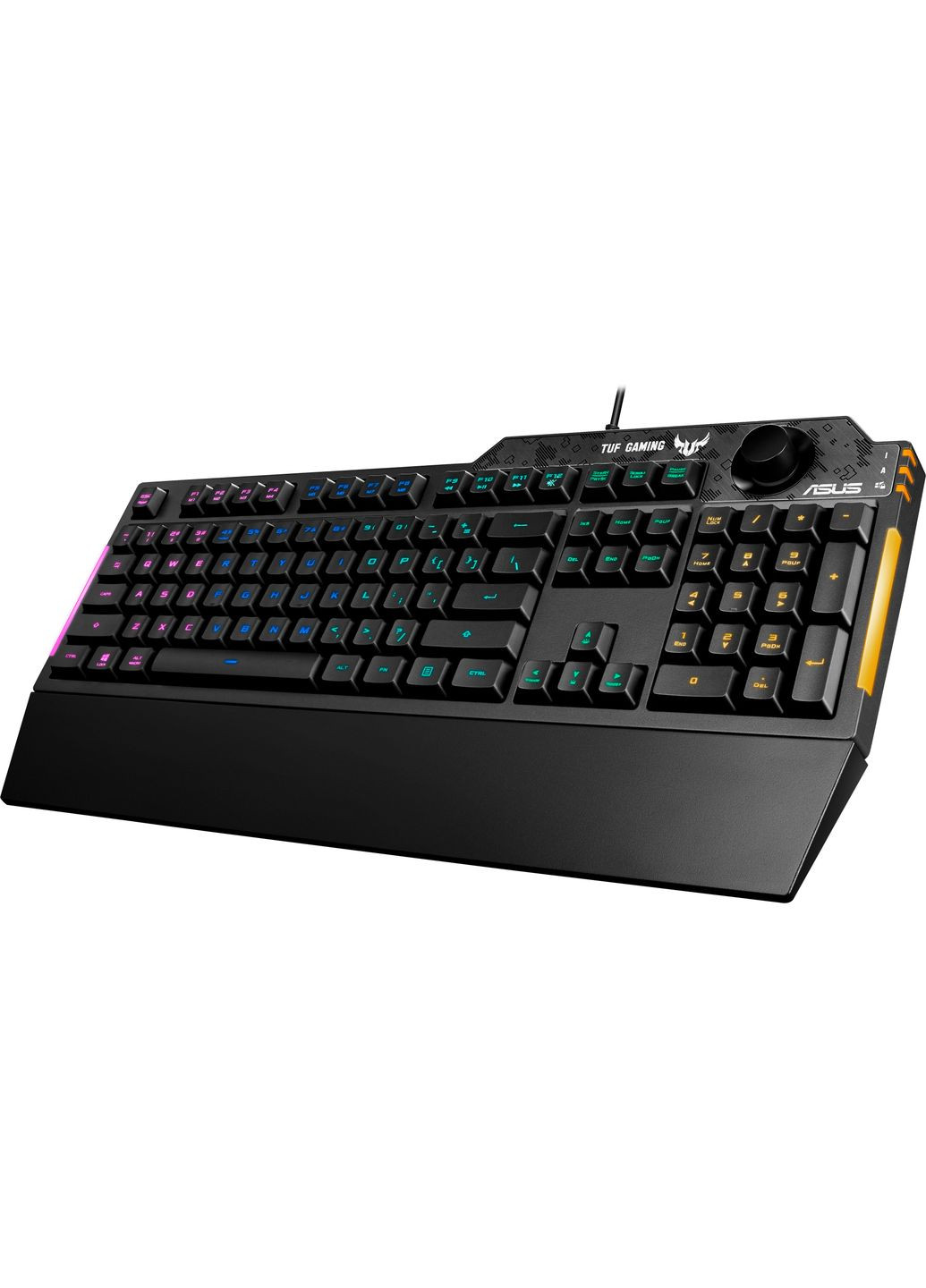 Клавиатура TUF Gaming K1 USB Black UKR (90MP01X0BKMA00) Asus (314981789)