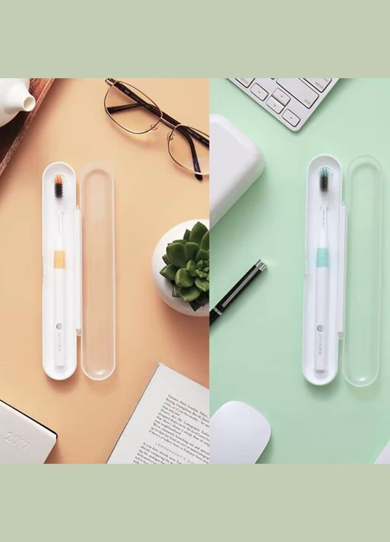 Зубные щетки Mijia NUN4006RT 4 щетки + 1 тревел-бокс Dr.Bei (340816336)