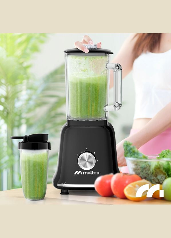 Блендер з чашею 1,6л 1800Вт Maltec (340072992)