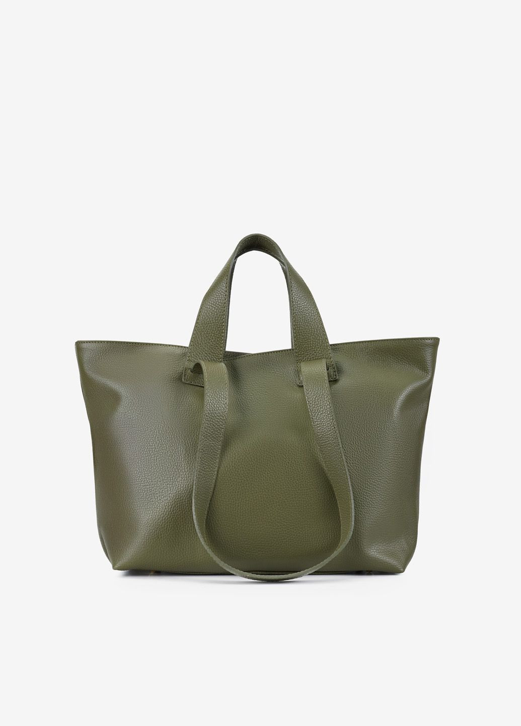 Сумка женская кожаная с двумя парами ручек шоппер большая Shopper Regina Notte (315501223)