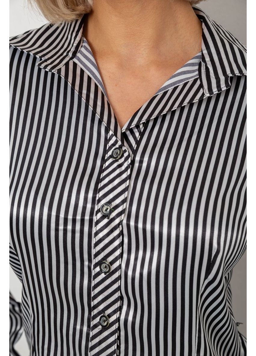 Черно-белая рубашка Ager