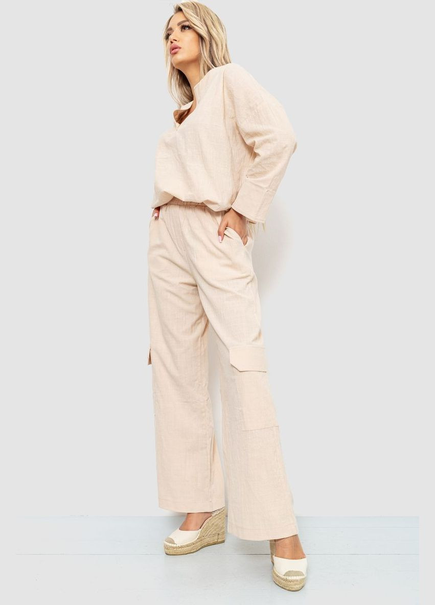 Костюм женский свободнго кроя жатка Ager Костюм (317264199)