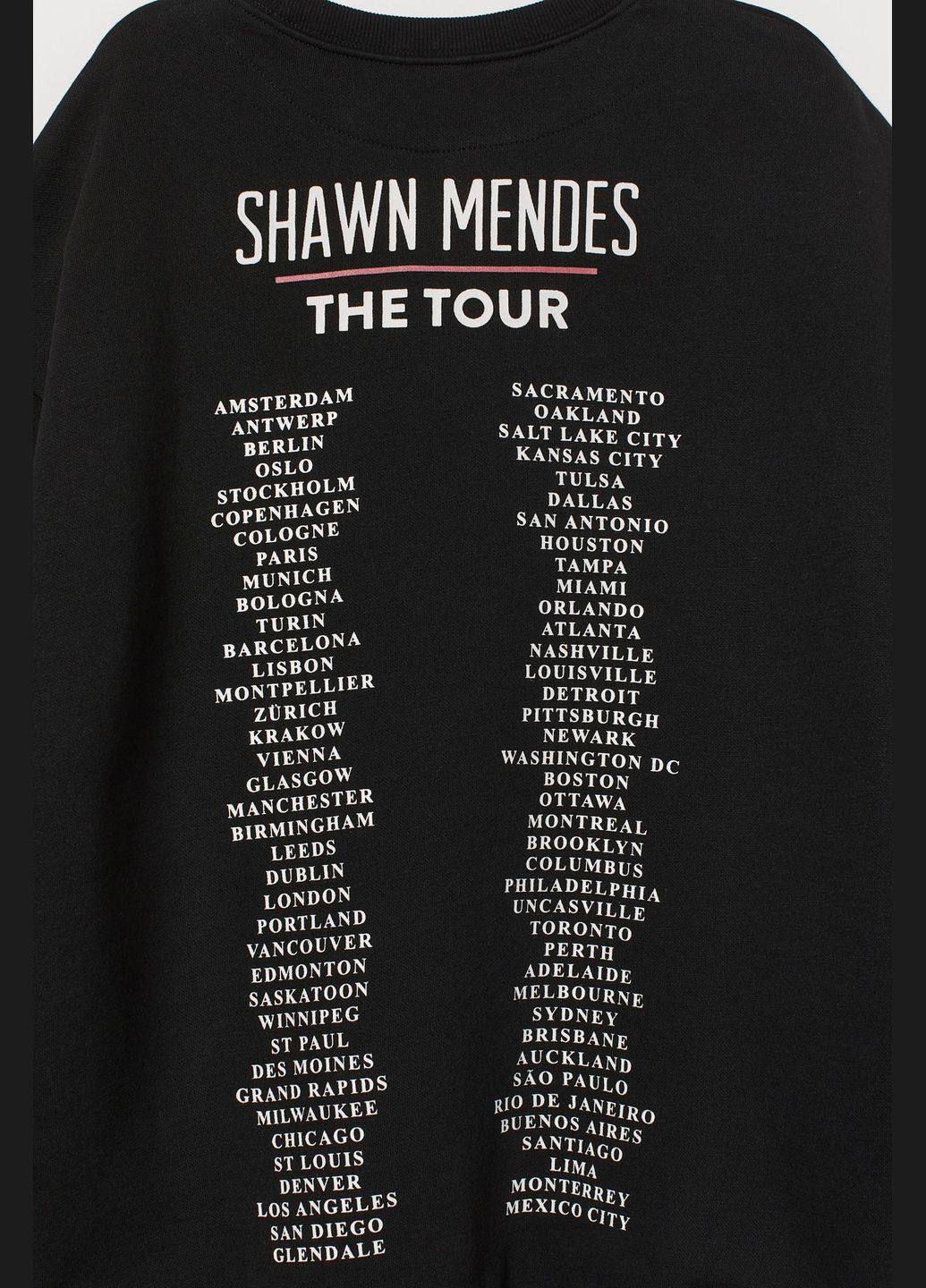 Чорний світшот H&M малюнок (303396455)