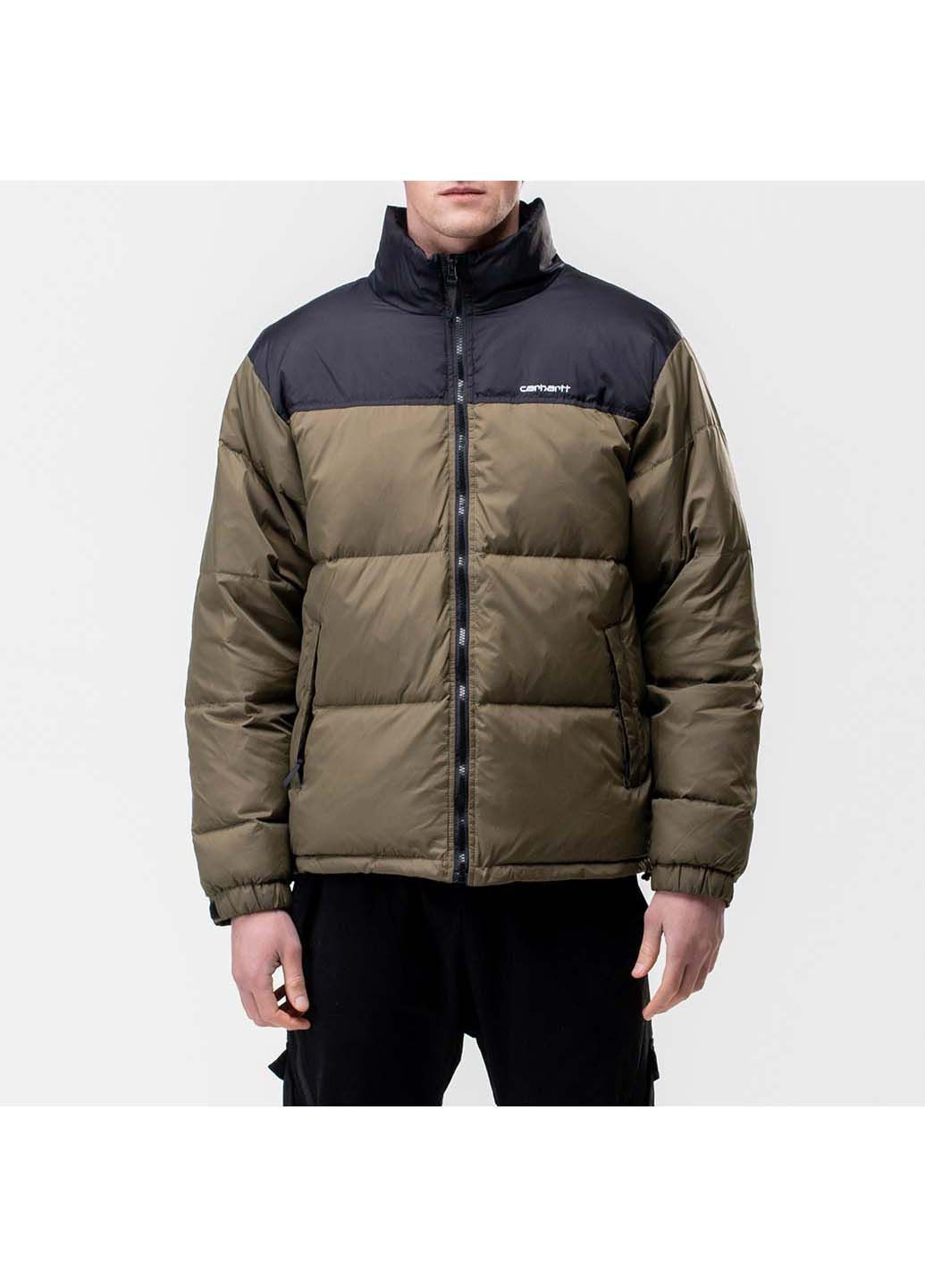 Оливкова демісезонна куртка Carhartt