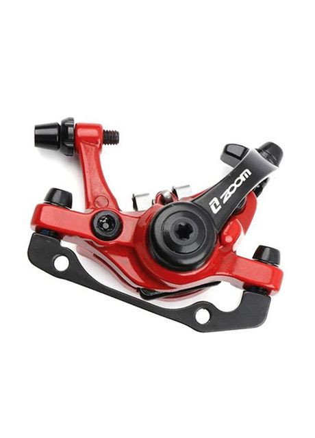 Тормоз дисковый (калипер) двухпоршневой, с двумя активными колодками, DB680, передний 160 мм Zoom (324626912)