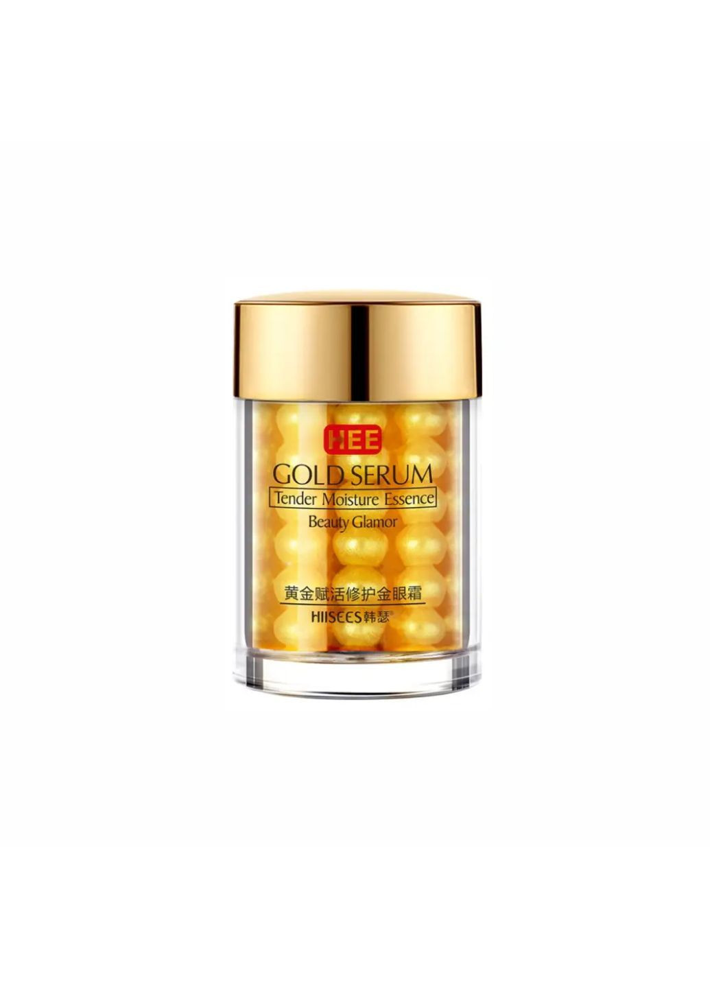 Крем під очі з екстрактом золота Gold serum Tender Moisture Essence Eye Cream, 30 мл HIISEES (293516612)
