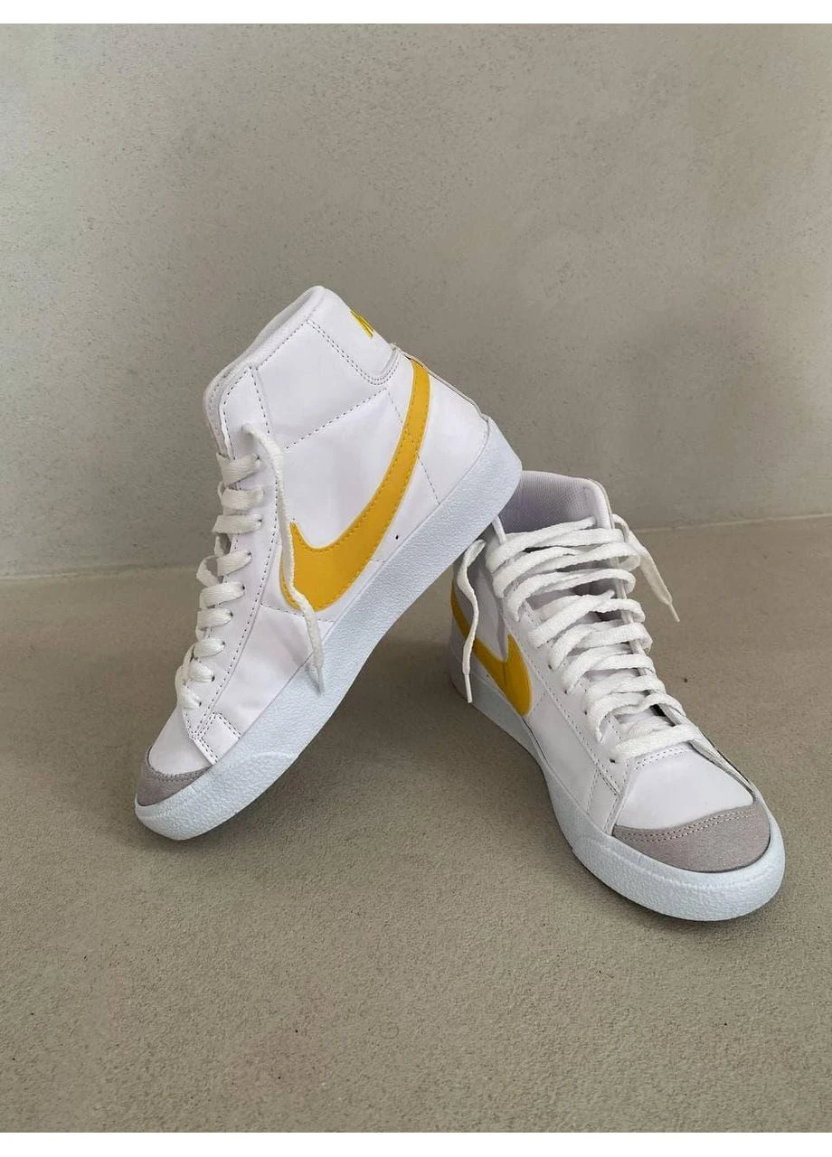 Жовті літні кросівки nike blazer vintage 77 yellow найк блейзер жовті No Brand
