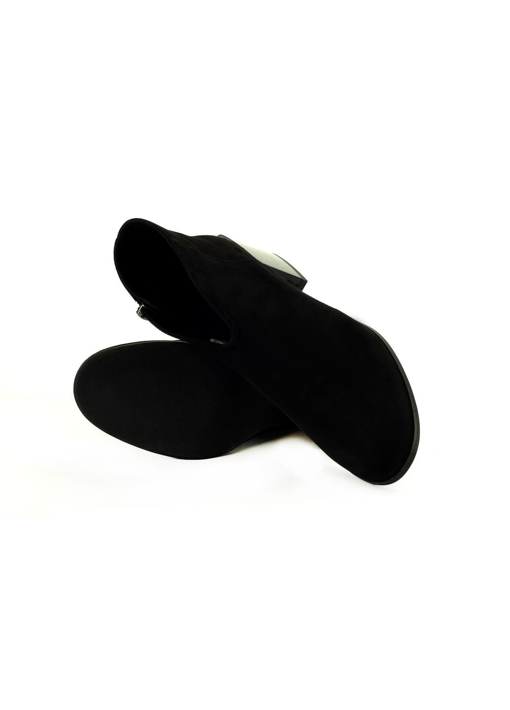 Черные демисезонная ботильоны (р) замша 0-1-1-7313 Stepter