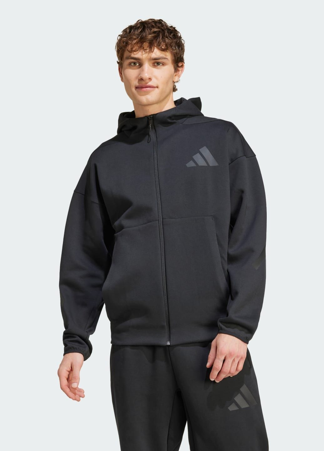Худи New Z.N.E. Full-Zip adidas (301363215)