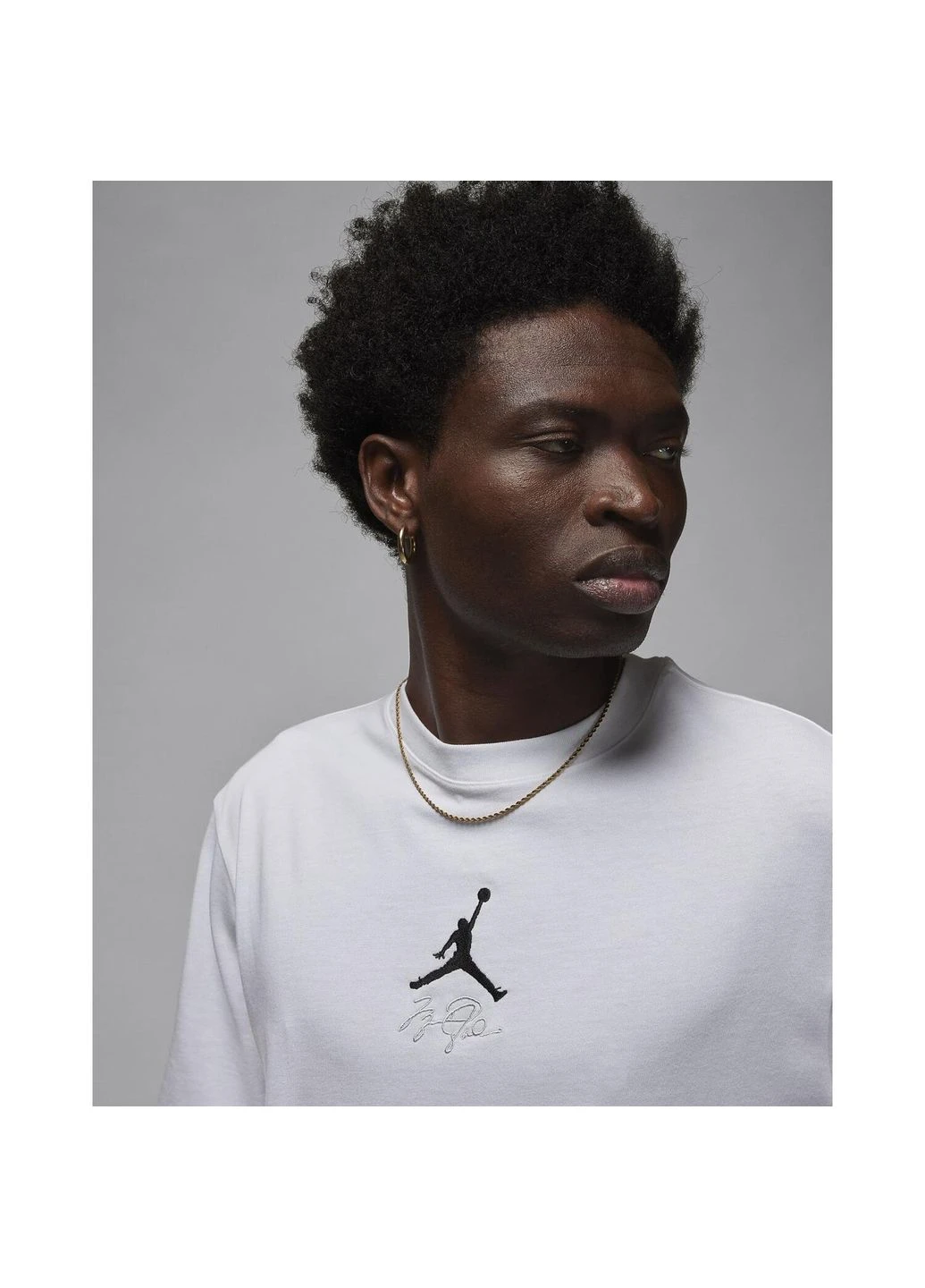 Біла футболка jordan mj flt mvp 85 ss crew біла fn5956-100 Nike