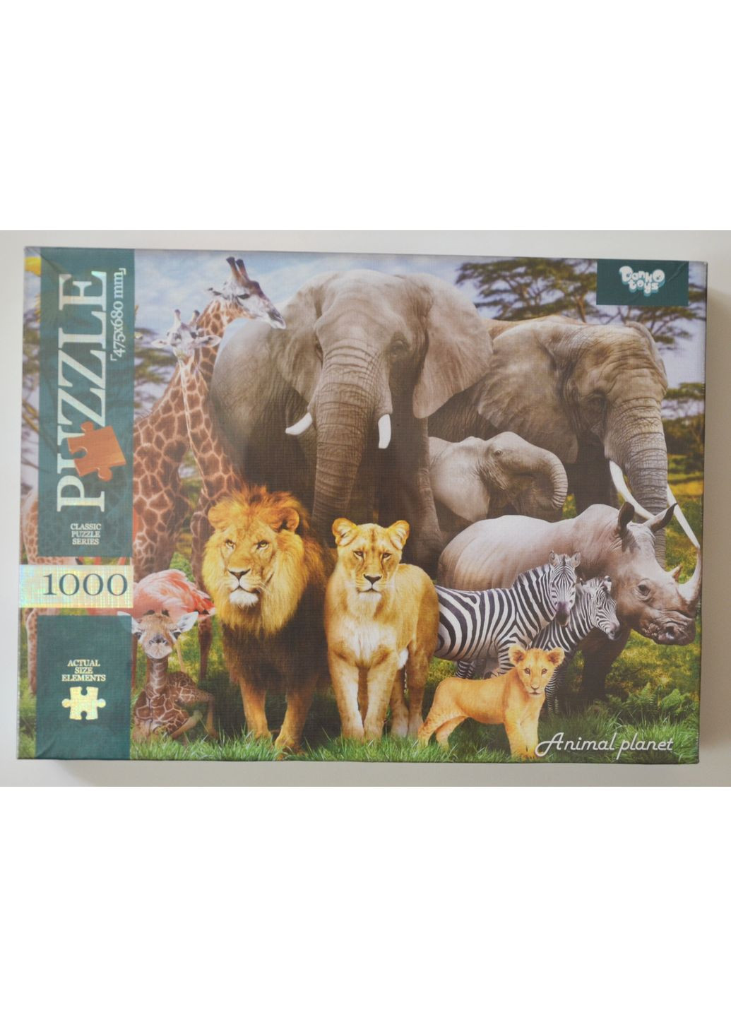 Пазл 1000 элементов / Планета животных Danko Toys (362539128)