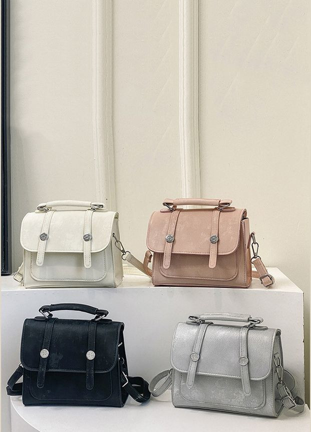 Жіноча сумка 9648 крос-боді сіра No Brand (303323047)