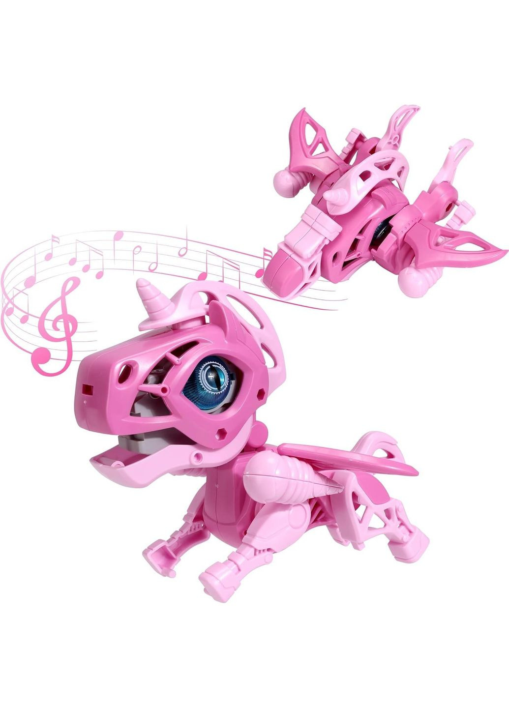 Трансформер Единорог-Бомбардировщик свет, звук ECXP2303-B Star Toys (362695695)