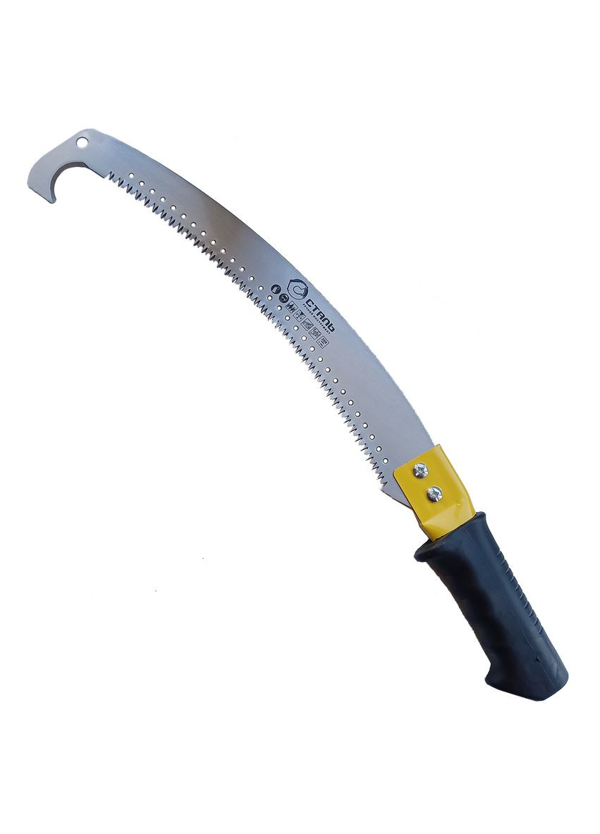 Ножівка садова вигнута 1 крюк 350 мм 40153 СТАЛЬ (315550873)