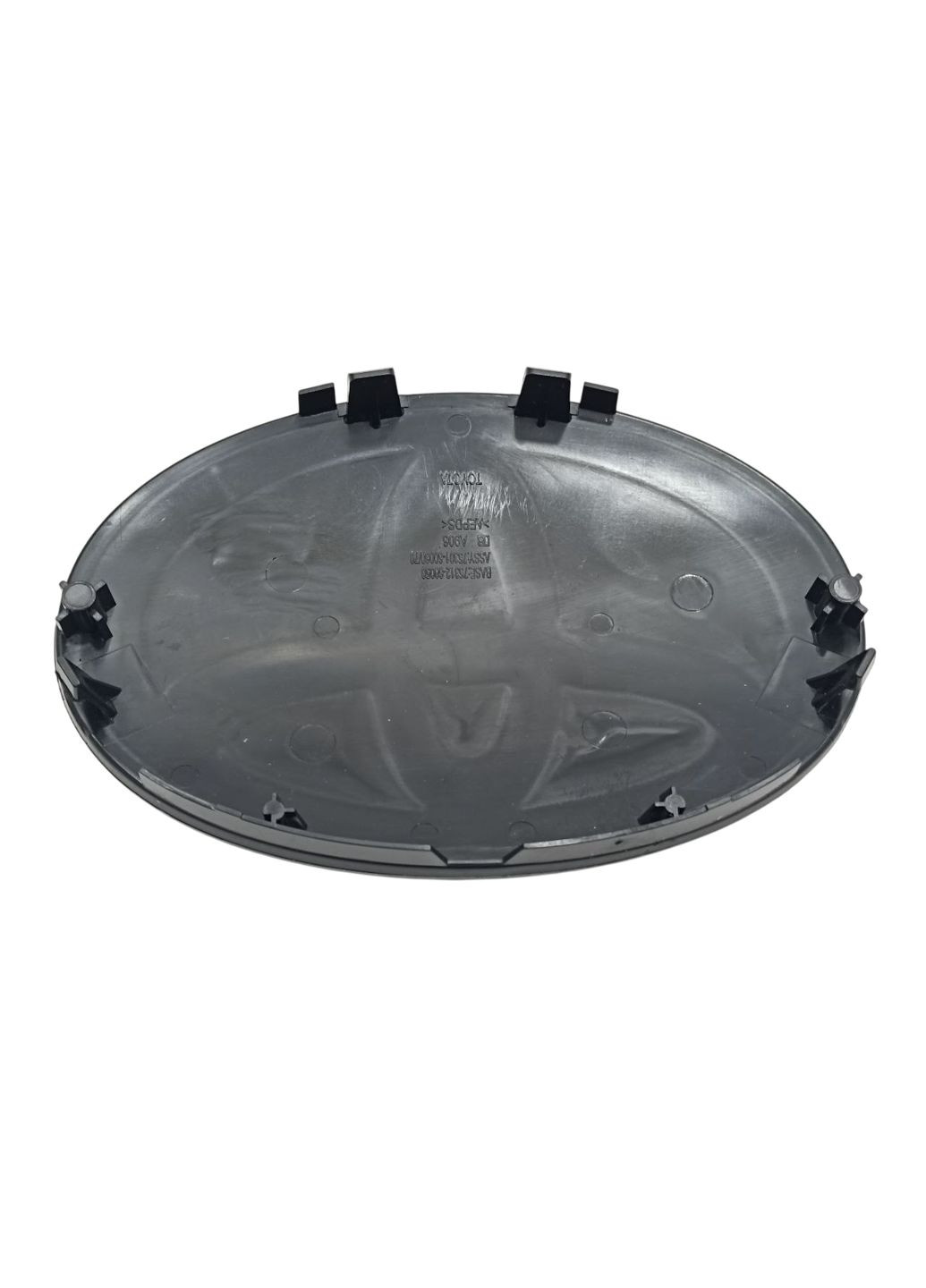 Емблема решітки (під склом) ЧОРНА + БЛАКИТНА 190х130 мм (на кліпсах) Toyota (369610128)