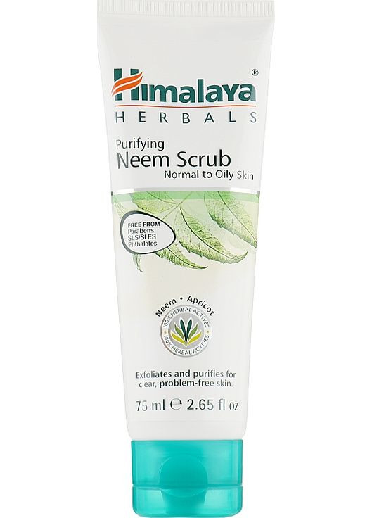 Скраб для лица с немом Purifying Neem Scrub 75ml (120761-6273) Himalaya Herbals (368662894)
