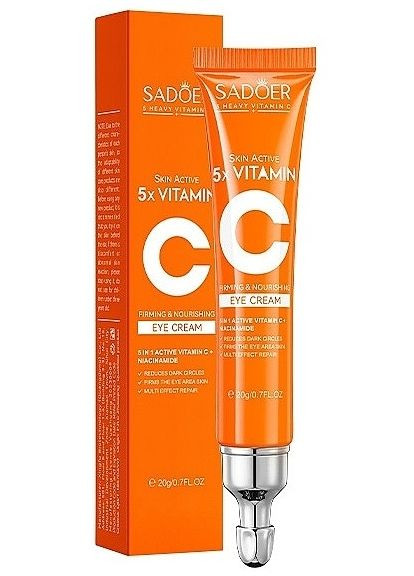 Крем навколо очей з вітаміном С 5X Vitamin C Eyes Cream 20g (1345776-22805492) SADOER (368644656)