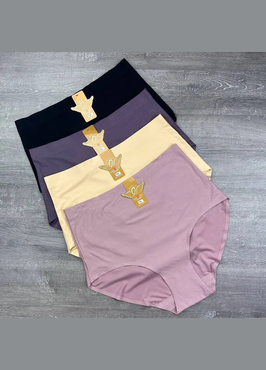 Набір жіночих трусиків 4 шт Lavolle Сліп (327434149)