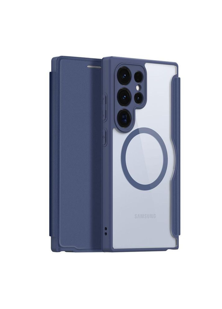 Чохол книжка на Samsung Galaxy S24 Ultra / для самсунг галаксі С24 ультра з функцією магсейф MagSafe Dux Ducis (338616288)