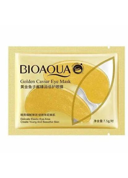 Гідрогелеві патчі під очі c золотом та ікрою Bioaqua (354793657)